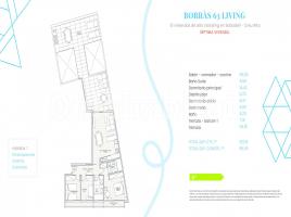 New home - Flat in, 86 m², near bus and train, new, Calle BORRAS, 63