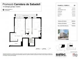 Piso, 75 m², nuevo, Carretera de Sabadell, 51