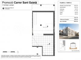 Obra nueva - Piso en, 107 m², nuevo, Calle de Sant Gaietà, 2