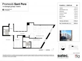 Obra nueva - Piso en, 81 m², nuevo, Calle de Sant Pere, 81